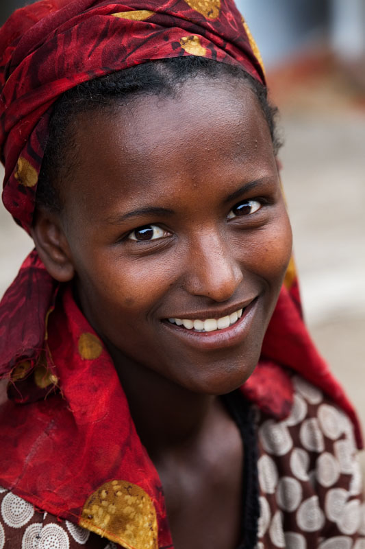 205   Young woman on Dodola market   Ethiopia